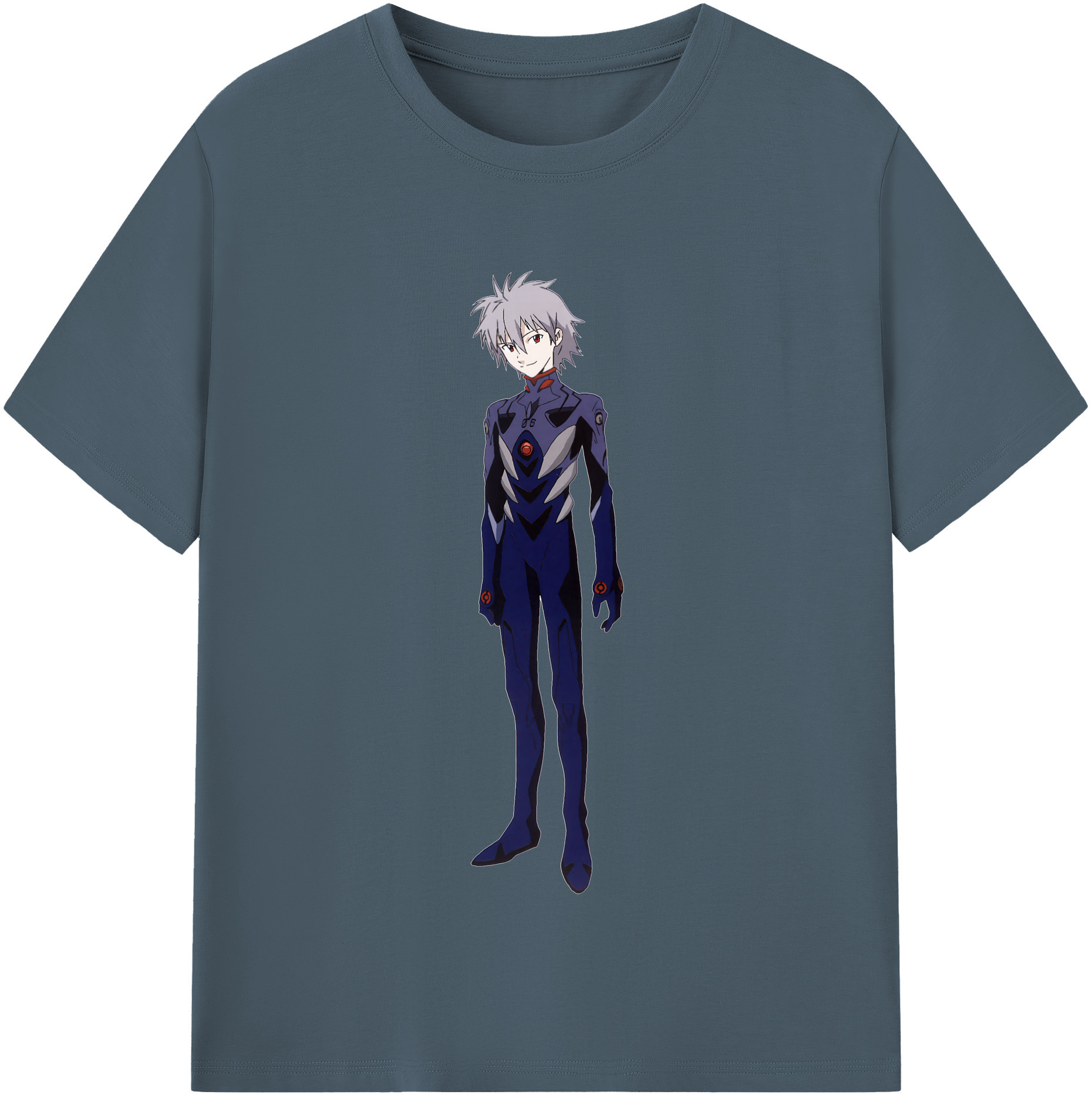 （画像用） EVA 新世紀エヴァンゲリオン 綿100％半袖Tシャツ（フロントプリント）